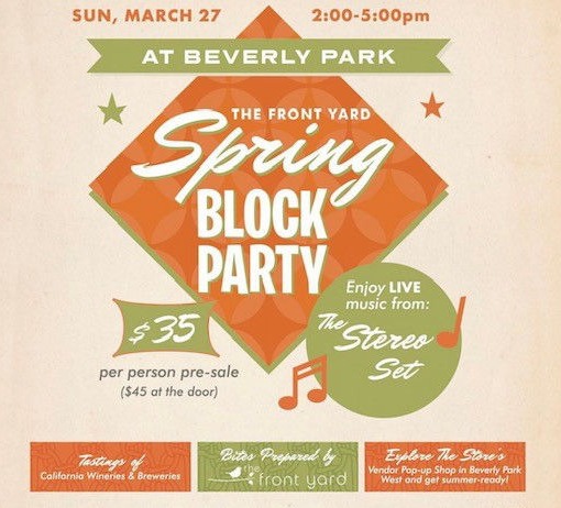 The Garland Hotel's Spring Block Party