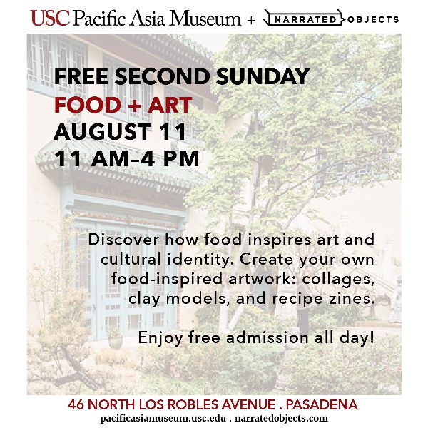 Free Second Sunday at USC Pacifica Asia Museum: Food + Art