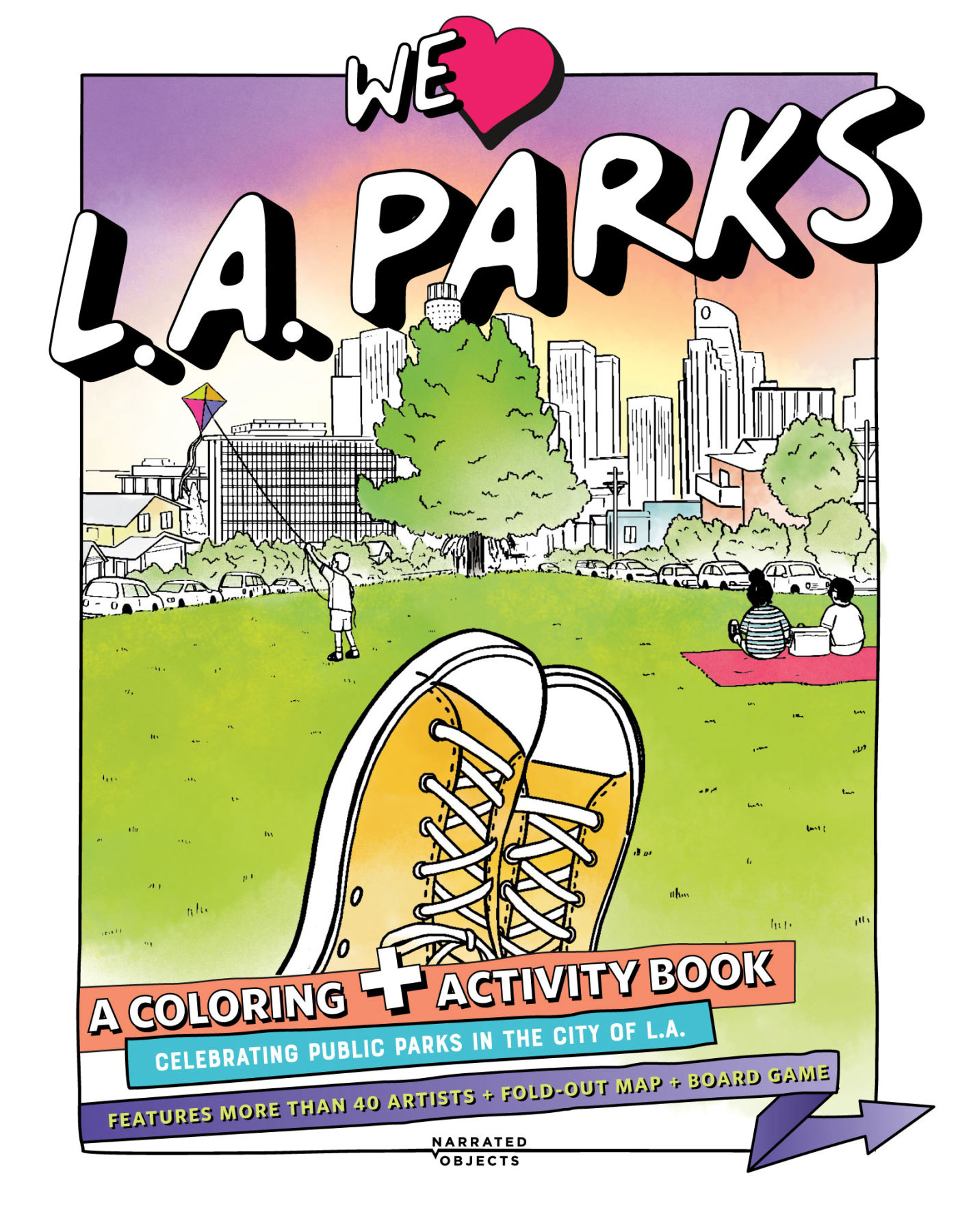 We Heart L.A. Parks: A Coloring + Activity Book Celebrating L.A. Parks in the City of L.A.